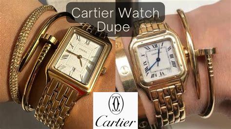 cartier panthere dupes|cartier panthere watch dupe.